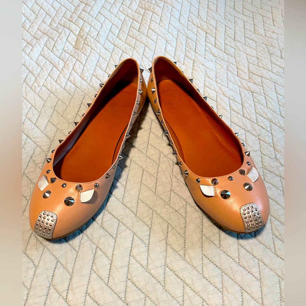 Marc Jacobs - Tan Stuffed Mouse Flats